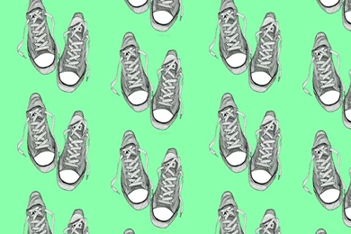 Sketched Converse Green Ask.fm Backgrounds   Fashion Wallpapers