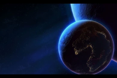 StarCraft II Backgrounds Blue