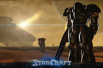 Video Games Starcraft Marines Starcraft 2 Wallpapers   (