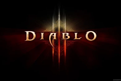 Download 1600x900 Diablo 3 HD Logo Wallpapers