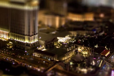Las Vegas By Night iPhone Panoramic Wallpapers Download