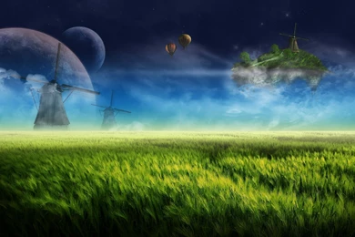 Theme Bin» Blog Archive » Floating Island HD Wallpapers