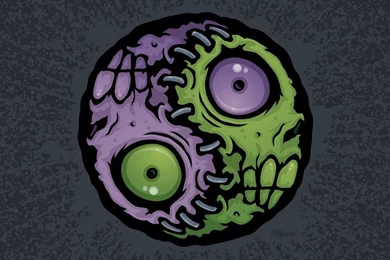 Zombie Yin Yang Wallpapers