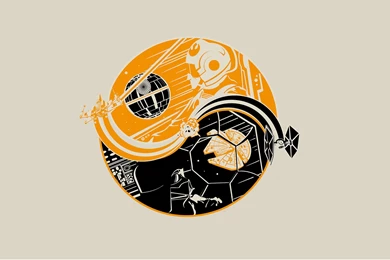 Star Wars Yin Yang Wallpapers   Death Of A Star/Birth Of A Hero   Imgur