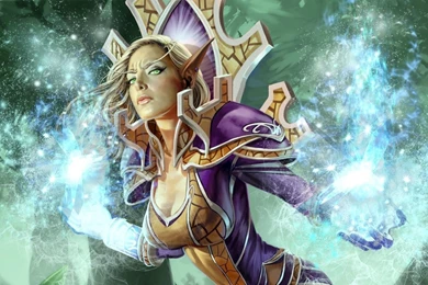 Download Wallpapers 1920x1080 World Of Warcraft, Blood Elf, Energy ...