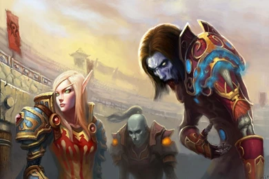 Fantasy, World Of Warcraft, Blood Elf, Undead, Fantasy Art ...