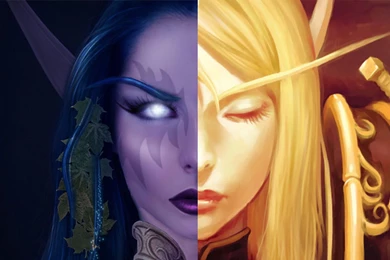 Night/Blood Elf ALL Crossover Wallpapers.   Album On Imgur