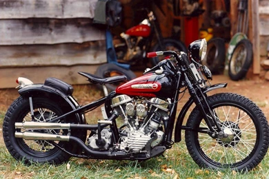 48 PANHEAD TT BOBBER WALLPAPER   (