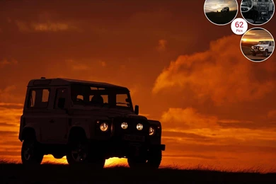 2012 Land Rover Defender   Front