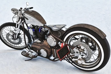BOBBER Motorcycle Custom Motorbike Bike Chopper Hot Rod Rods ...