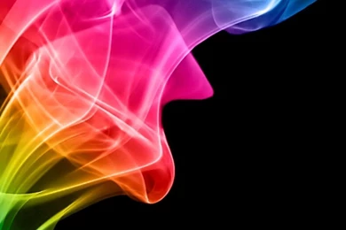 Rainbow Smoke Colourful Image Wallpapers And Picture