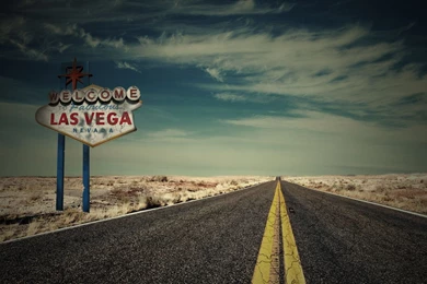Nature Road Track Las Vegas Plate Machine Sky Clouds Backgrounds ...