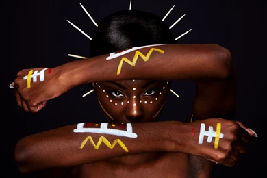 Women Paintings African Body Painting Wallpapers