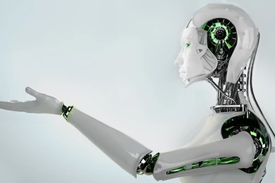 Simple Background, Robot, Digital Art, Artificial Intelligence ...