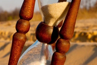 Download Wallpapers 1080x1920 Hourglass, Sand, Shadow, Glass Sony ...