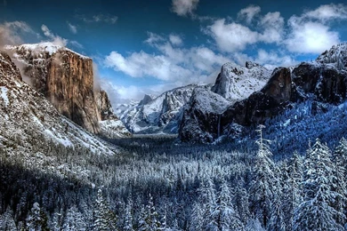 Yosemite Winter Wallpapers