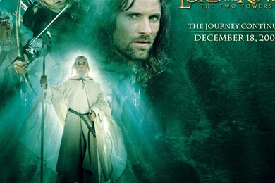 Of Rings Aragorn Gimli Legolas Two Towers Wallpapers