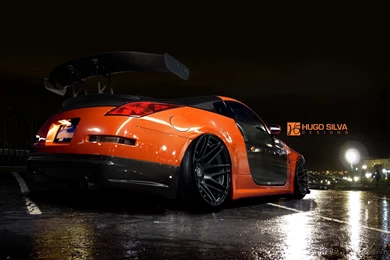 Orange Nissan 350z Wallpapers
