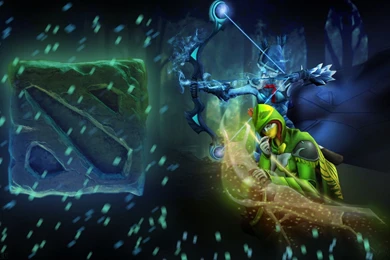 Download Wallpapers 1920x1080 Windrunner, Dota 2, Drow Ranger Full ...