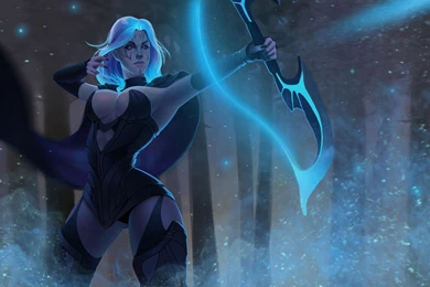 Drow Ranger ~ Death Comes Silently   DOTA 2 Wallpapers