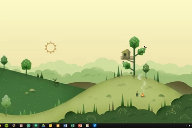 Simple Desktop With Google Now Inspired Wallpapers : Desktops