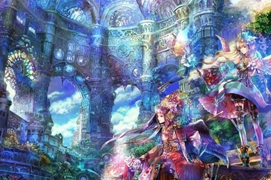 Anime Scenery iPad 1 & 2 Wallpapers