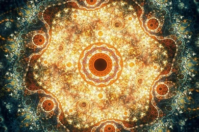 Abstract Fractal Domes iPhone 6s Wallpapers HD