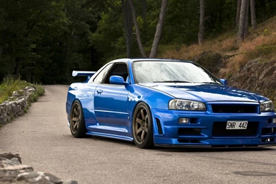 Download Wallpapers Nissan, Skyline, Gtr, Gt r, R34, Stanceworks ...