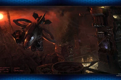 Starcraft 2 Concept Art, Place, Break, Banshee, Gallery, 1920x1080 ...