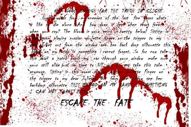 Escape The Fate   BANDSWALLPAPERS