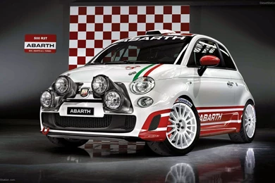 Abarth New 500 Rally Car Widescreen Exotic Car Wallpapers