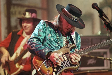 STEVIE RAY VAUGHAN Blues Rock Hard Classic Guitar Concert ...