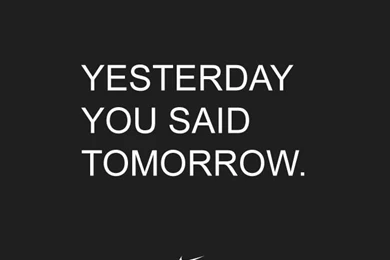 Yesterday You Said Tomorrow