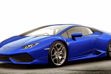 Lamborghini Huracan Blue Car Collection   CarsWall.net