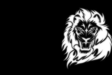 Glowing Lion Art >> HD Wallpaper, Get It Now!