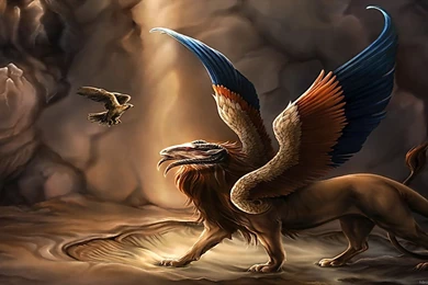 Winged Lion, Fantasy, Art, 1920x1080 HD Wallpapers And FREE Stock Photo