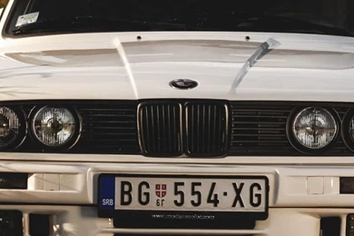 Download Wallpapers 640x1136 Bmw, 325i, E30, White, Auto iPhone 5S ...