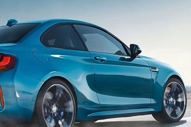 BMW M Power 3 Series Blue Color iPhone 6 Backgrounds