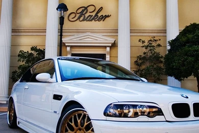 White BMW E46 M3 iPhone 6 Plus   Wallpapers   HD Wallpapers