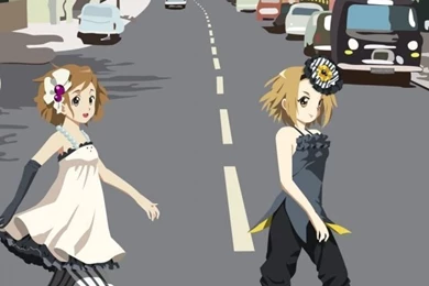 K ON! Yui, Mio, Ritsu And Tsumugi HD Desktop Wallpapers : High ...