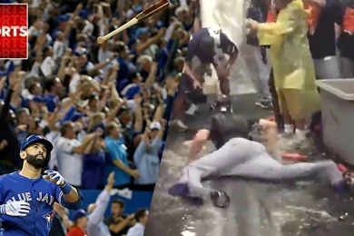 JOSE BAUTISTA Bat Flip IGNITES The Blue Jays