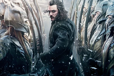 Luke Evans In The Hobbit The Battle Of The Five Armies HD ...