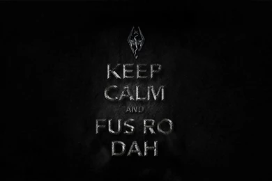 Skyrim – Fus Ro Dah Wallpapers (1600×900)