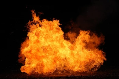 Flames, Explosions, Fire, Black Backgrounds :: Wallpapers