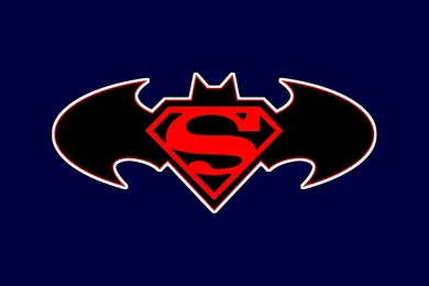 Superman And Batman Logo Wallpapers