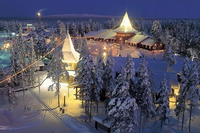 Snowy Winter Night Wallpapers And Images Wallpapers, Pictures ...