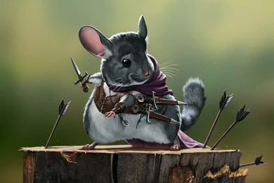 The Rodents   Assassin Chinchilla By Priapos78 On DeviantArt