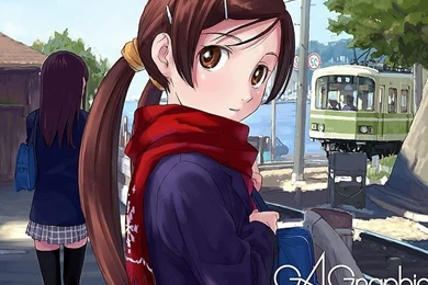 Lovely Manga School Girls Wallpapers 14   Wallcoo.net