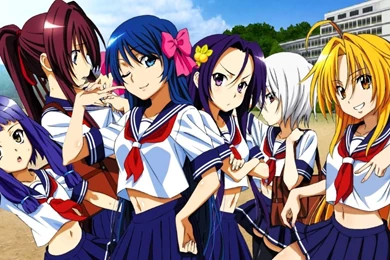 Anime School Girls Wallpapers