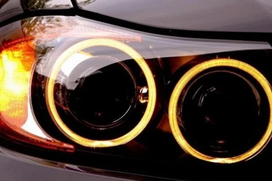 640x960 BMW Angel Eyes Iphone 4 Wallpapers